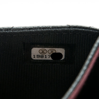 Chanel Caviar Quilted Small Flap Wallet Black 8 of 8