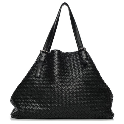 Bottega Veneta Nappa Intrecciato Large Seamless Tote Nero Black 1 of 15