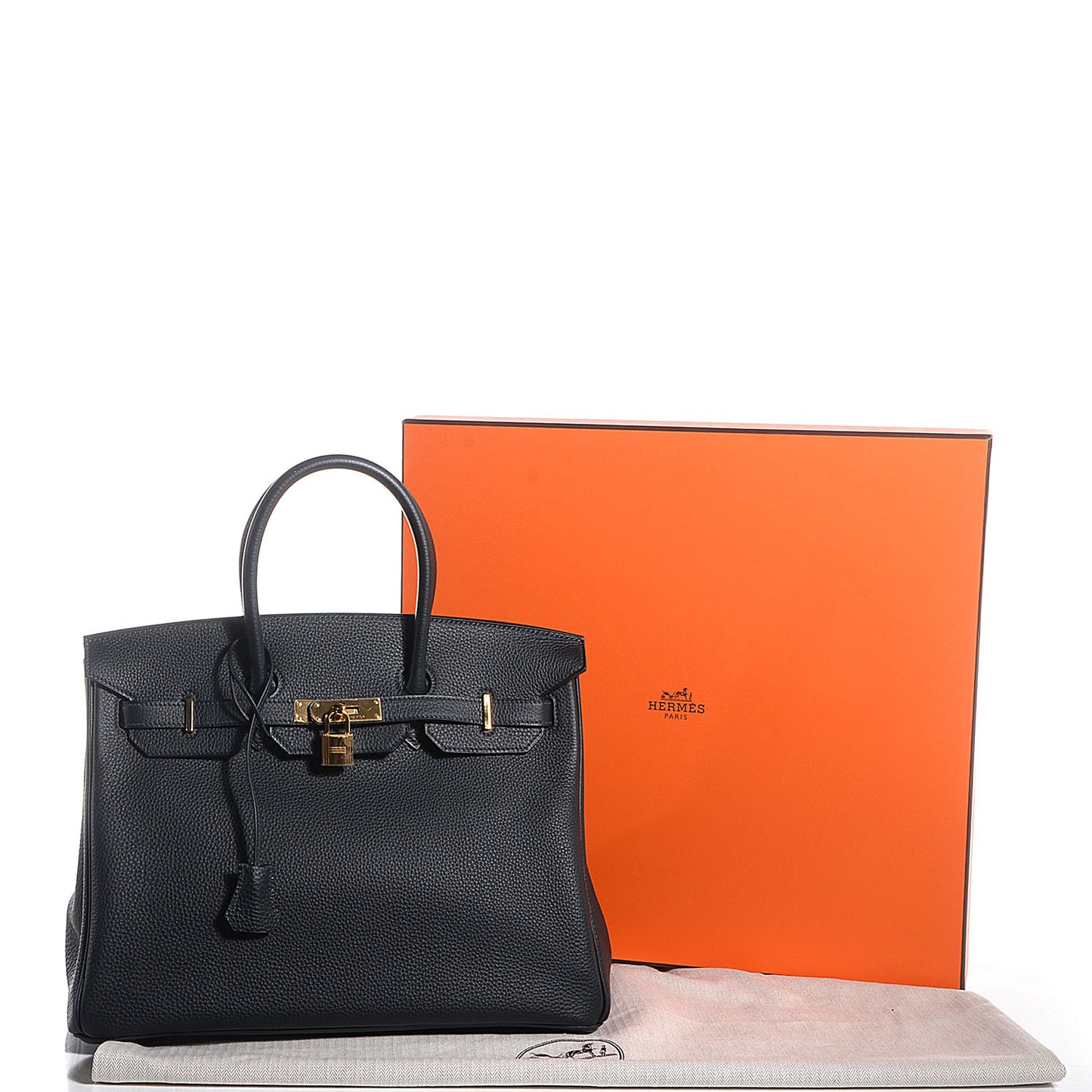 Togo Birkin 35 Bleu Ocean
