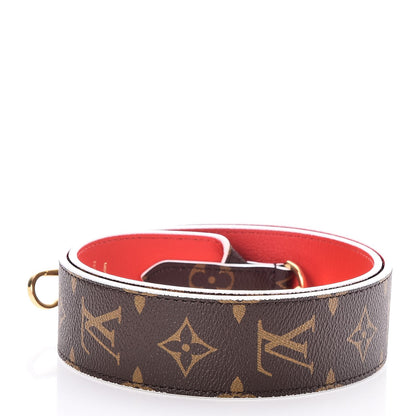 Louis Vuitton Monogram Bandouliere Shoulder Strap Red 2 of 6