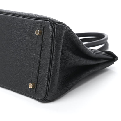 Hermes Togo Birkin 30 Black 7 of 11