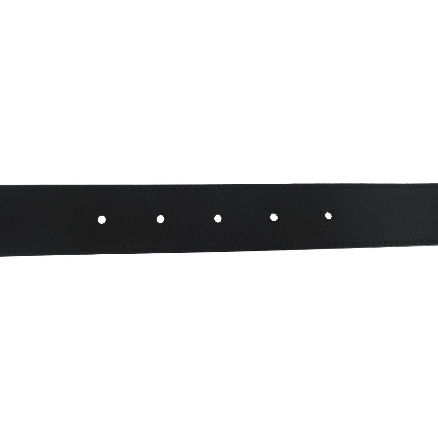 Moon Calfskin Double G 30mm Belt 120 48 Black