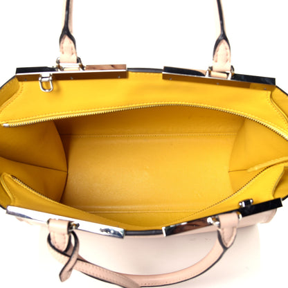 Fendi Vitello Dolce Shiny Nappa Petite 3Jours Tote Beige Chantilly 6 of 10