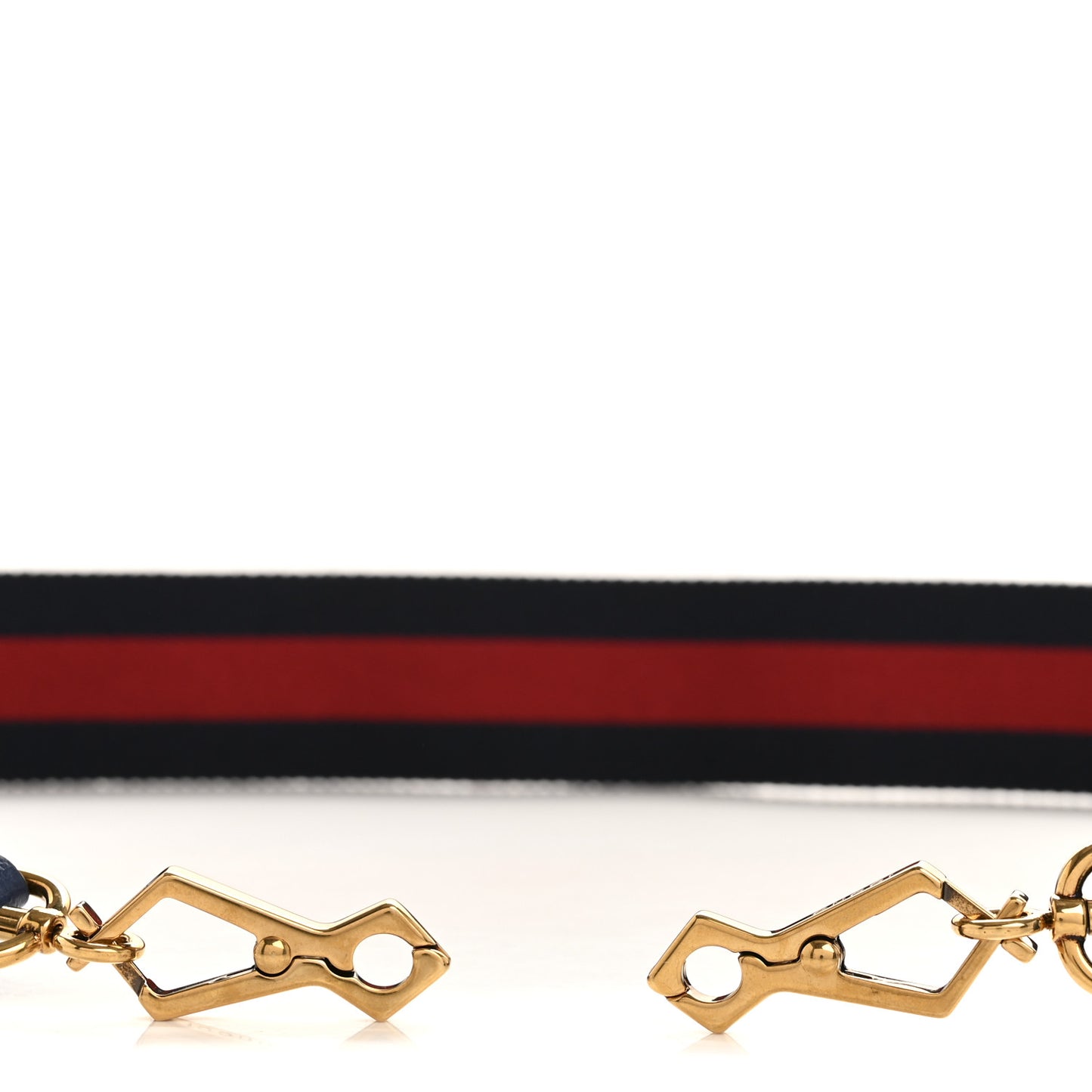 Canvas Web Shoulder Strap Navy Red
