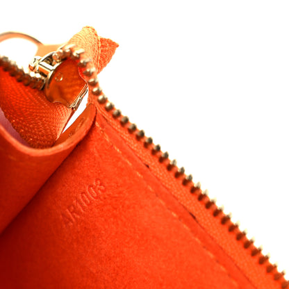 Louis Vuitton Epi Pochette Accessories 24 Mandarin 12 of 21