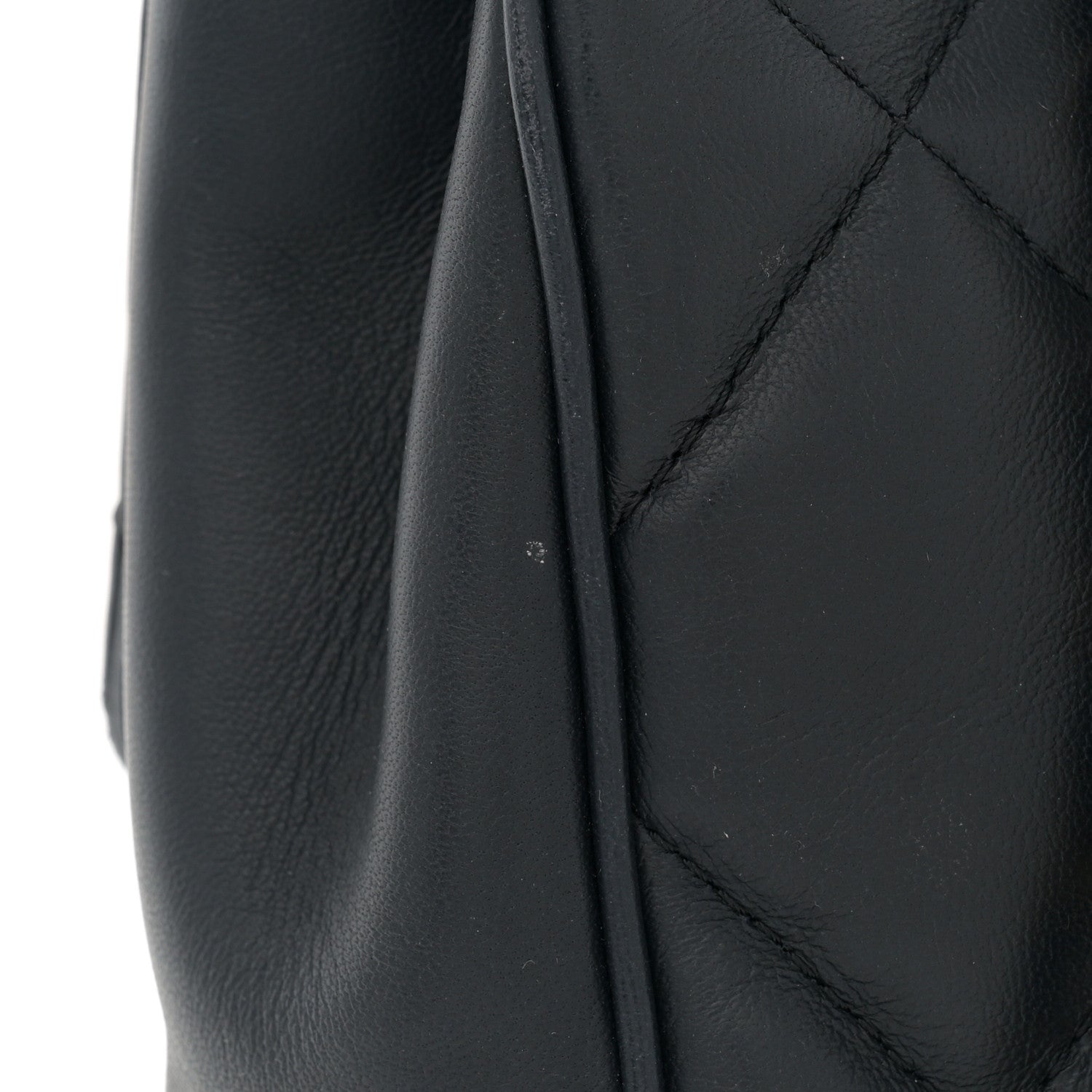 Chanel Lambskin Quilted Easy Carry Flap Navy 11 of 12
