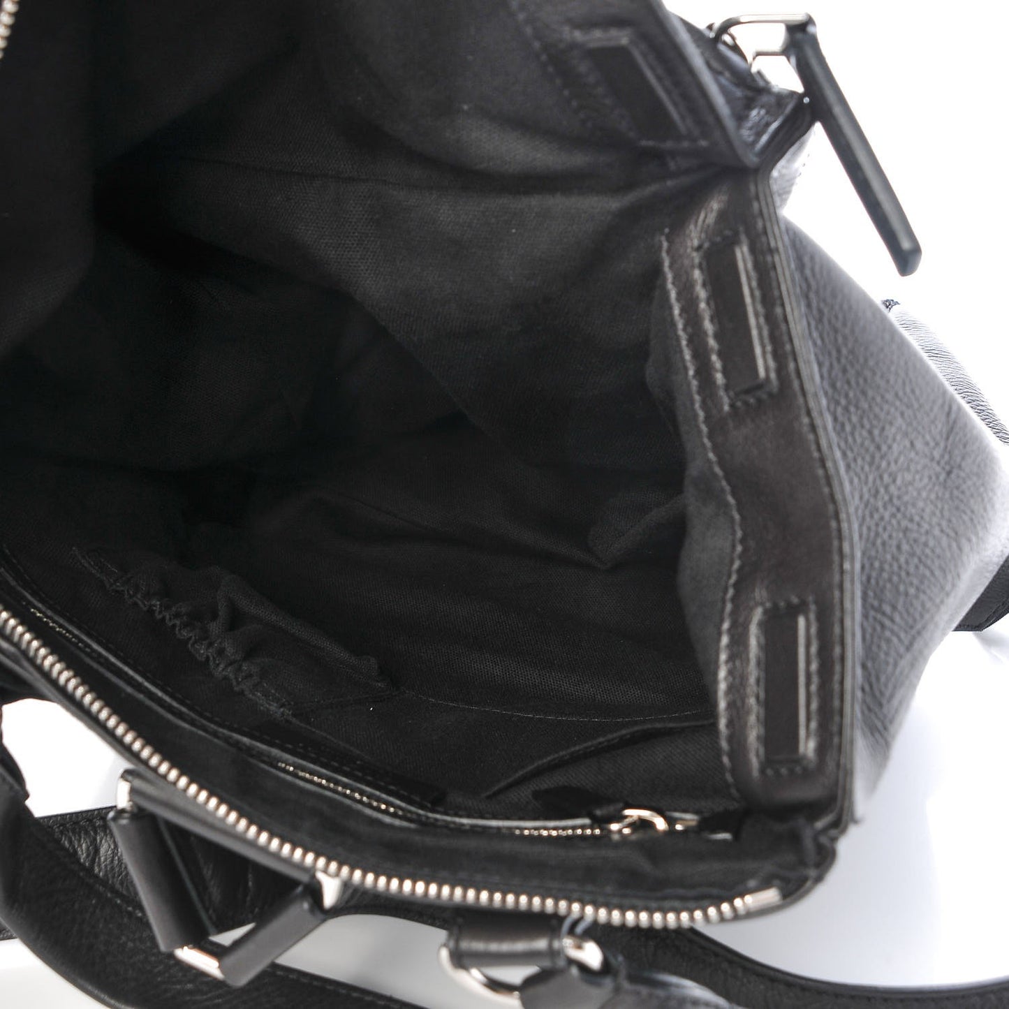 Calfskin Pandora Backpack Black