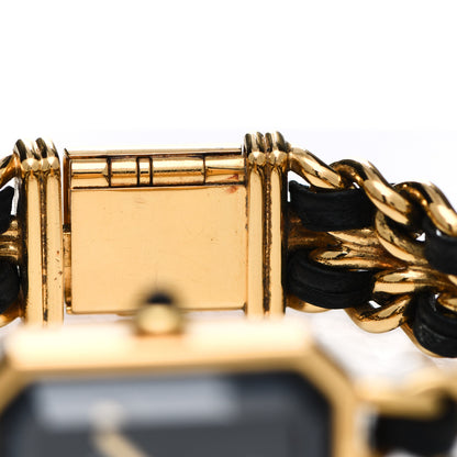 Chanel Stainless Steel Lambskin 20mm Chain Premiere Quartz Watch Gold M 5 of 5