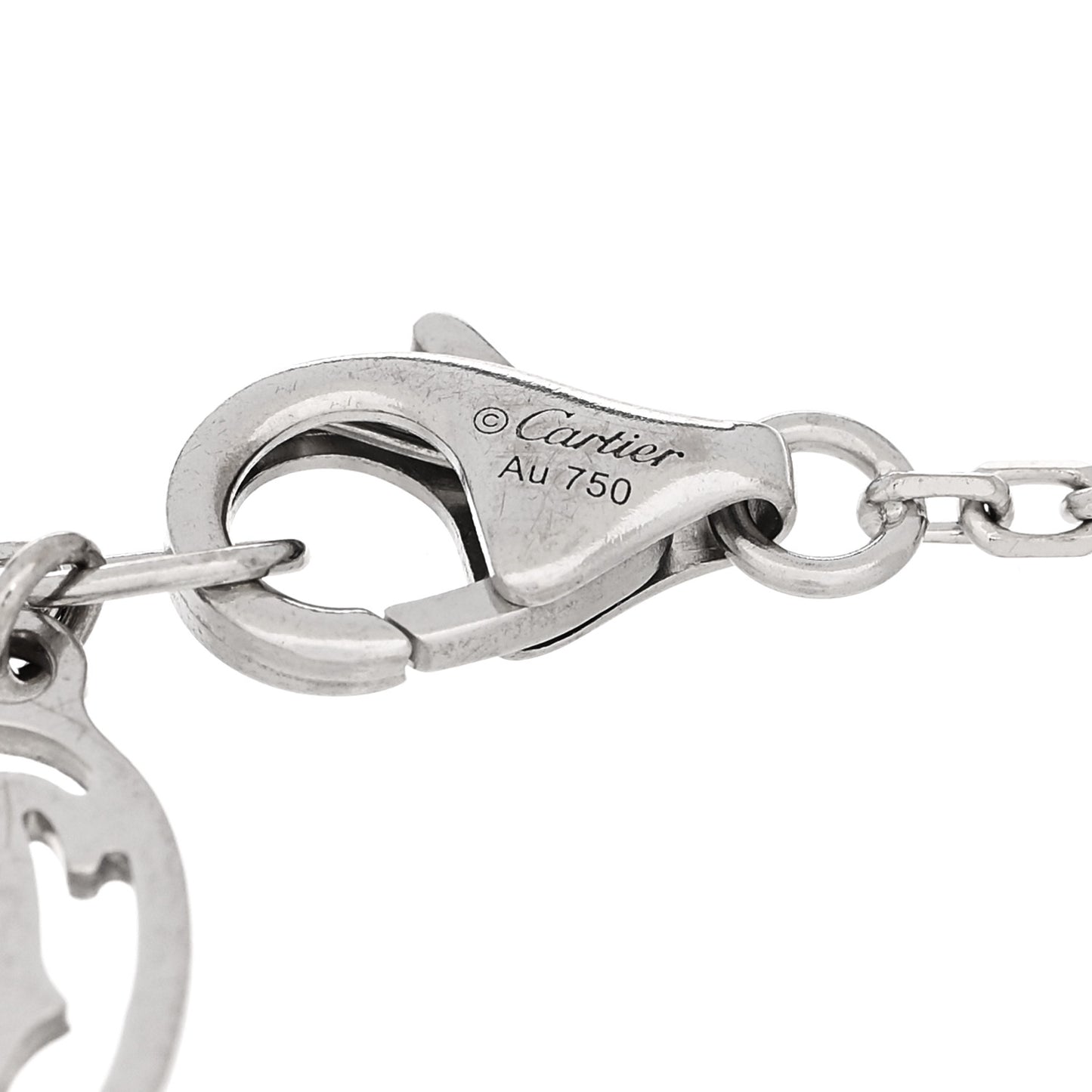 18K White Gold Diamond SM D'Amour Bracelet