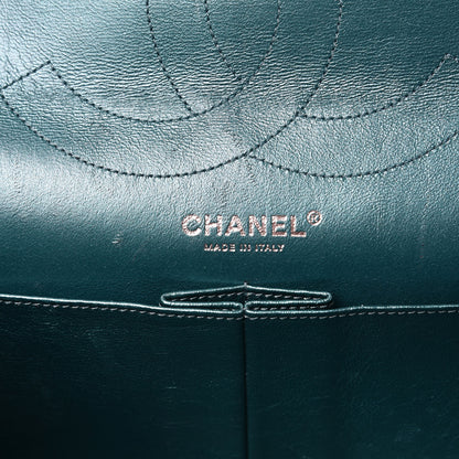 Chanel Metallic Calfskin Quilted 2.55 Reissue 227 Flap Turquoise 6 of 15