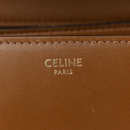 Celine Smooth Calfskin Small Classic Box Flap Bag Camel 6 of 13