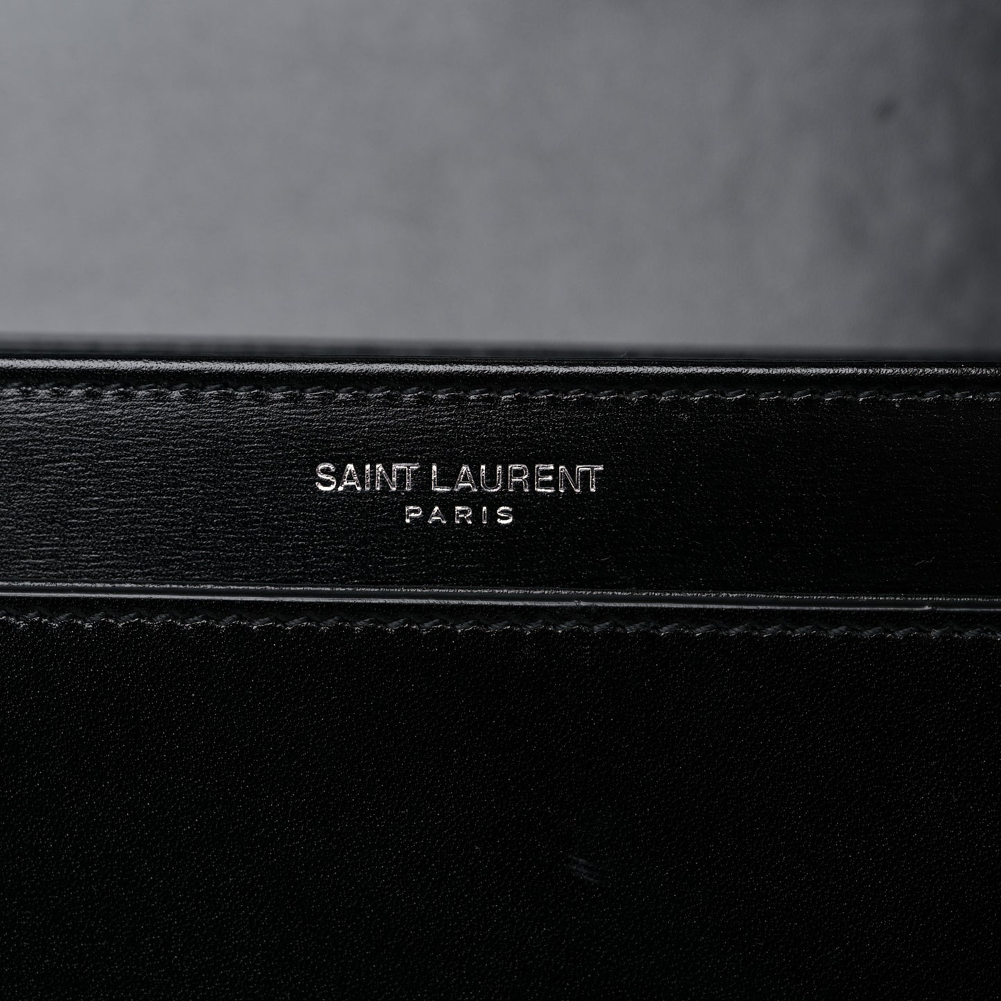 Box Calfskin Monogram Medium Solferino Satchel Black