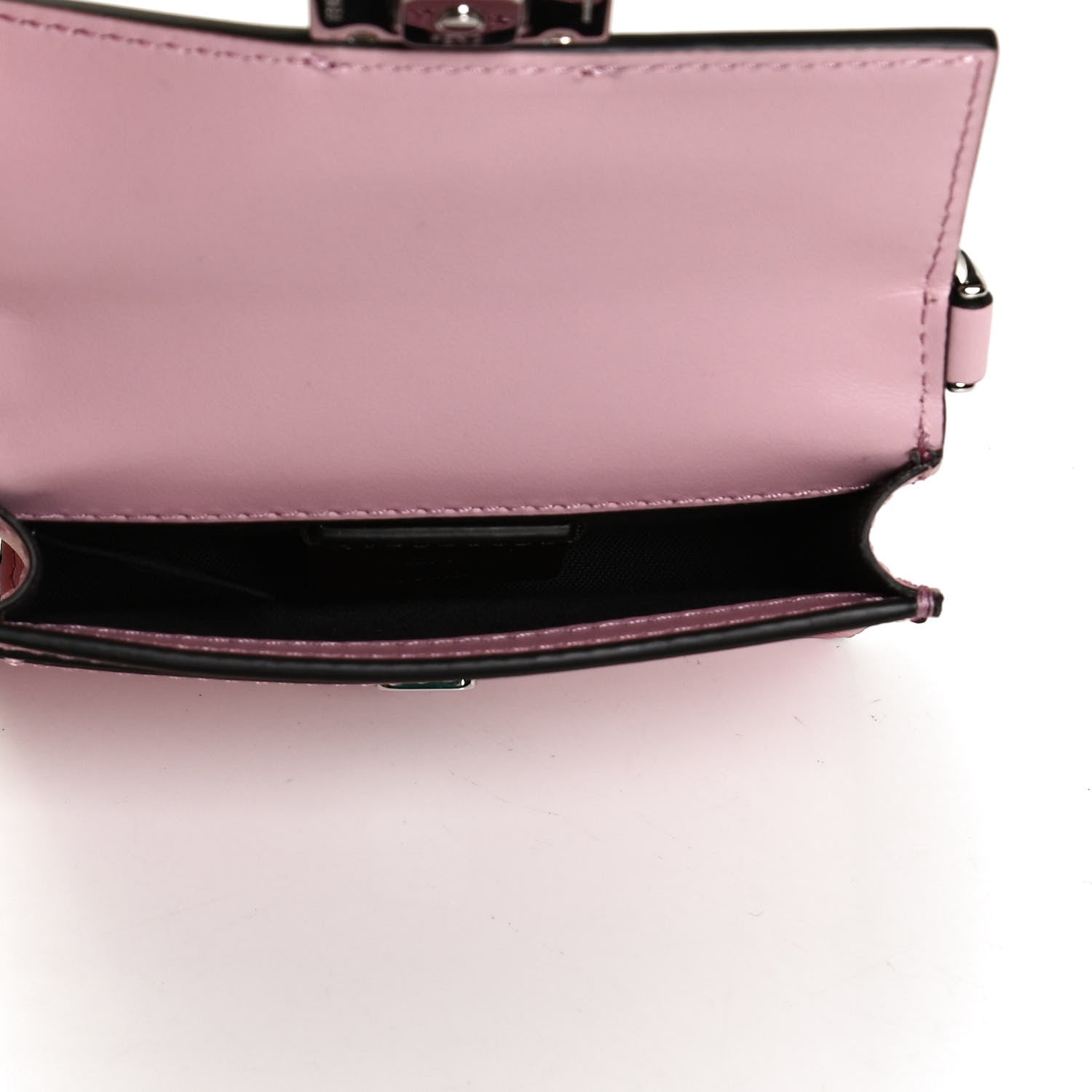 Fendi Vitello King Tamponato Micro Flat Baguette Acquerello 5 of 12