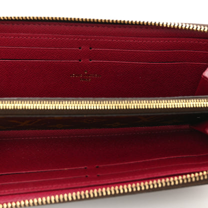Louis Vuitton Monogram Clemence Wallet Fuchsia 5 of 7