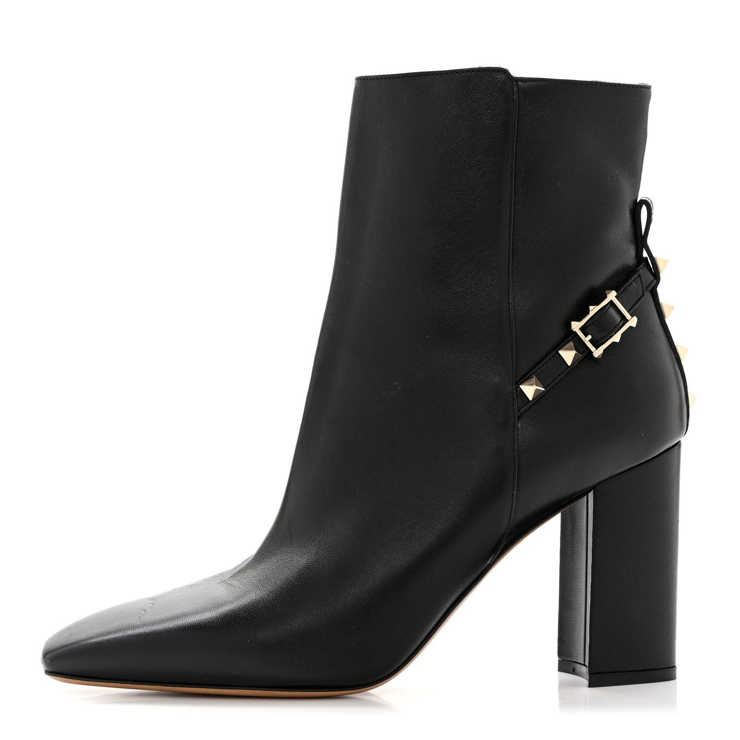 Valentino Garavani Nappa Rockstud 90mm Ankle Boots 41 Black 1 of 8