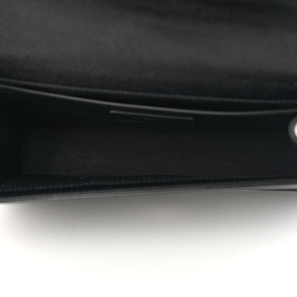 Saint Laurent Grain De Poudre Medium Classic Monogram Kate Satchel Black 5 of 12