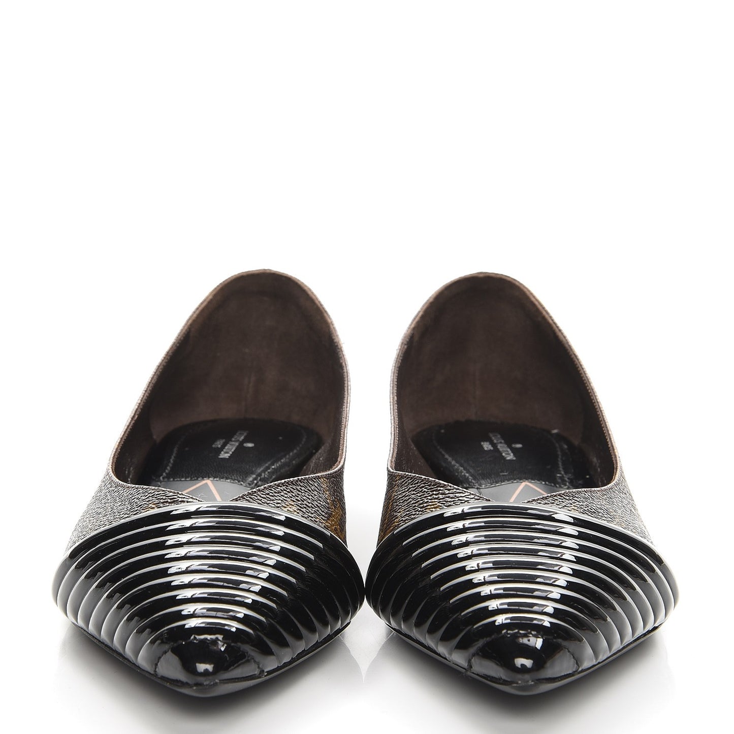 Monogram Inspired Ballerina Flats 37.5