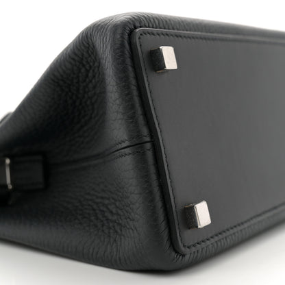 Hermes Togo Swift Medor Bag Black 8 of 10