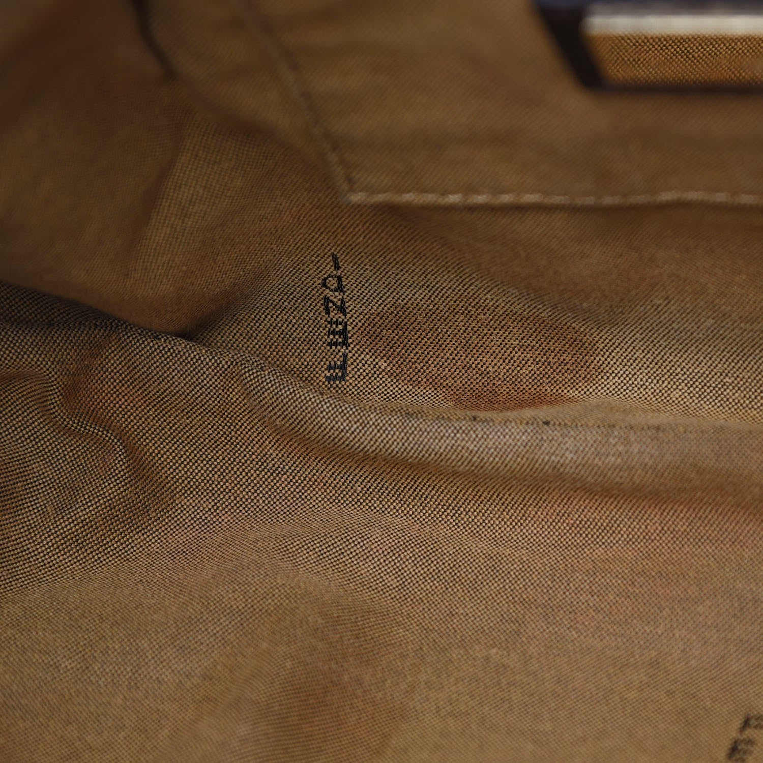 Fendi Zucca Small Chef Shoulder Bag Tobacco 9 of 10