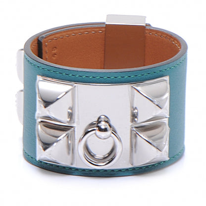Hermes Swift Collier de Chien CDC Bracelet Malachite 1 of 6
