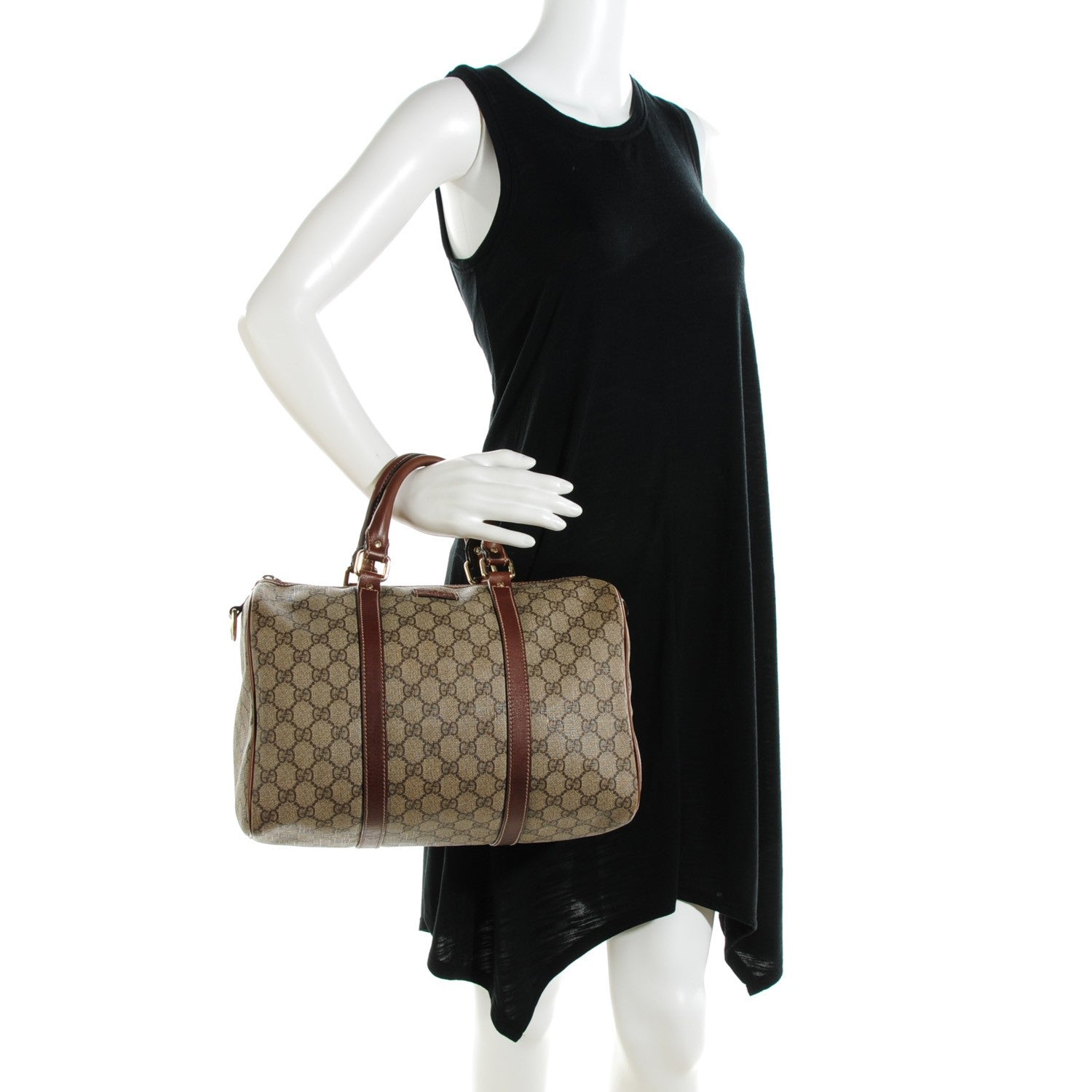 Gucci GG Plus Monogram Medium Joy Boston Brown 2 of 10