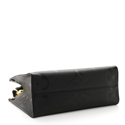 Louis Vuitton Empreinte Monogram Giant Onthego PM Black 4 of 11