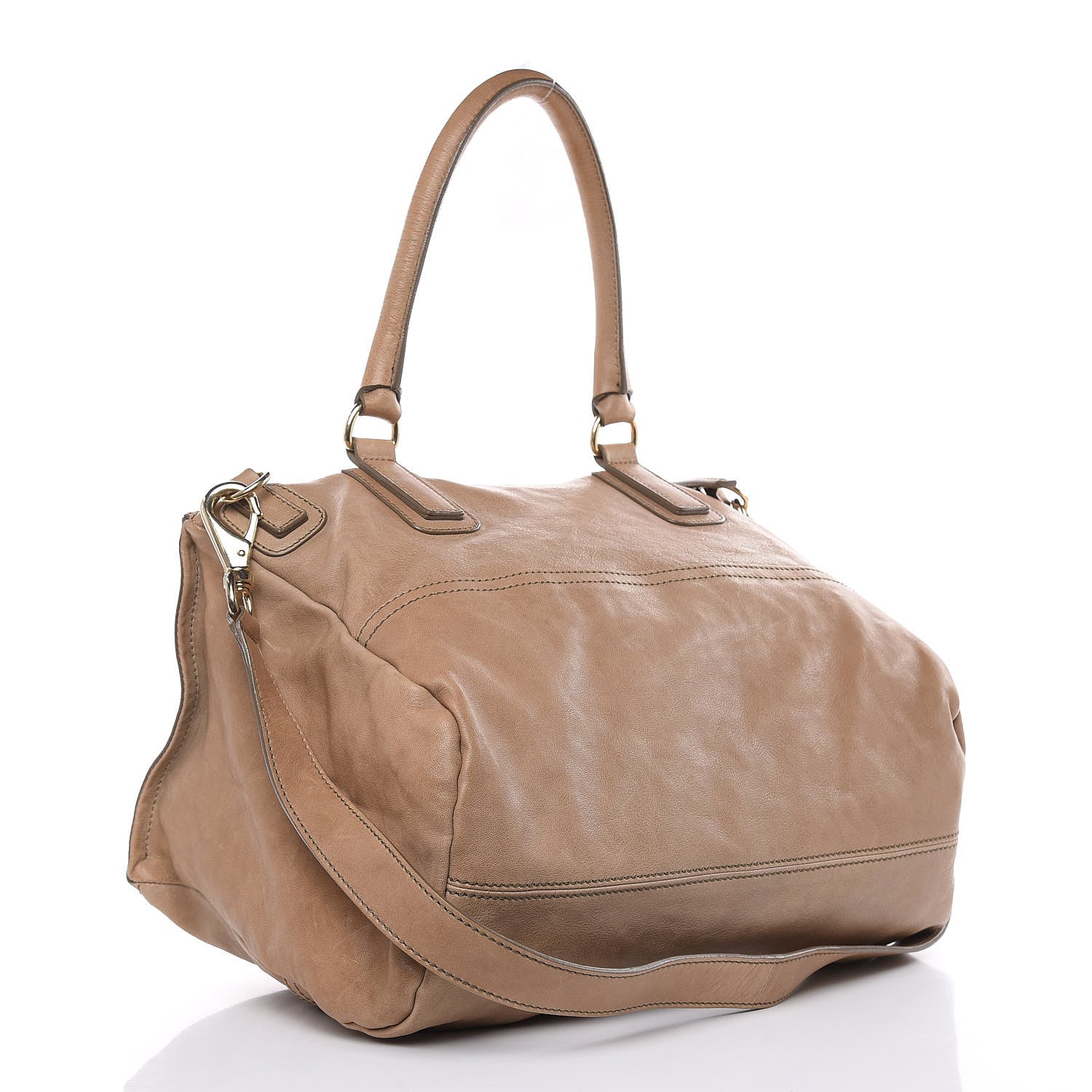 Givenchy Washed Lambskin Large Studded Pandora Beige 3 of 12