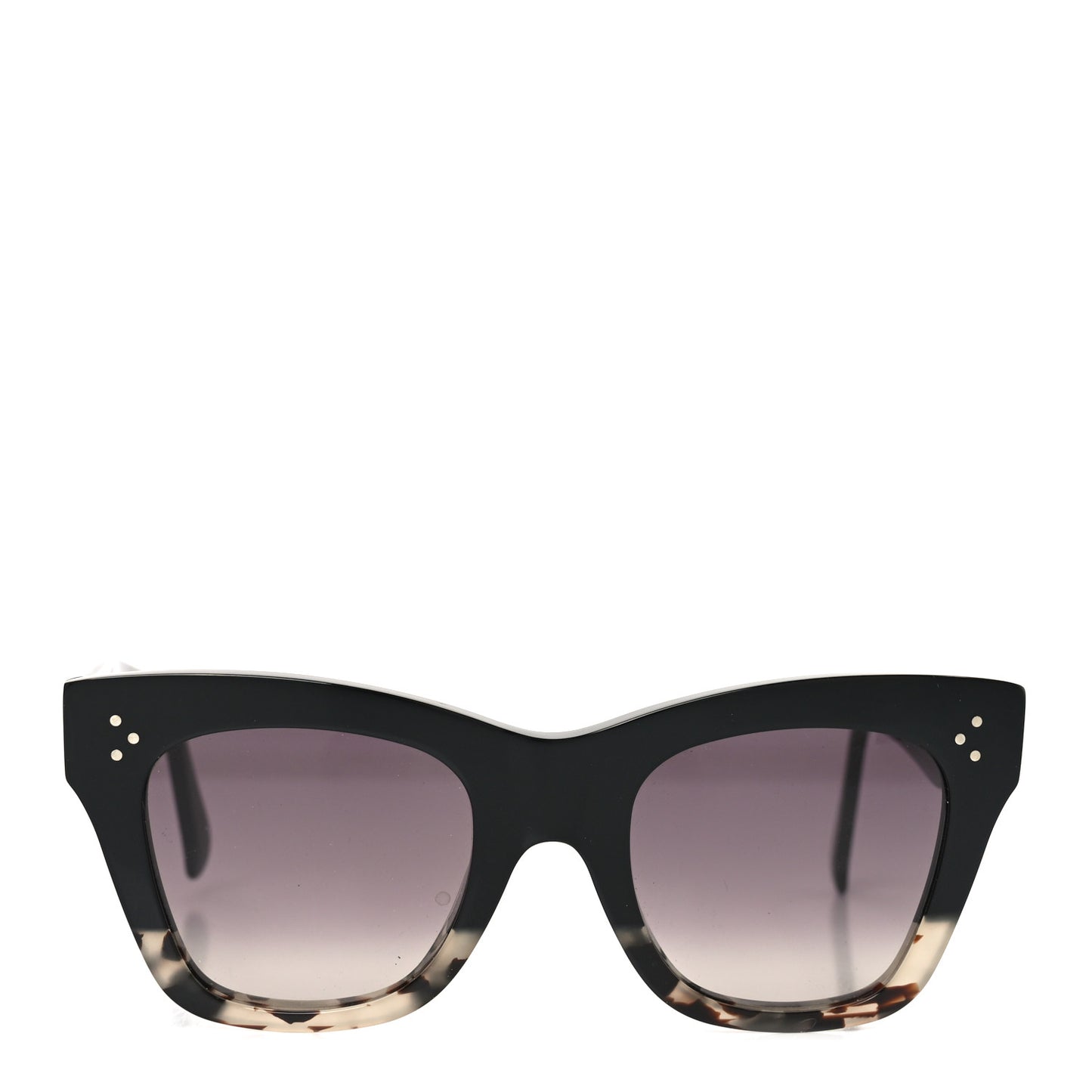 Acetate Cat Eye Sunglasses CL40004I Grey Black