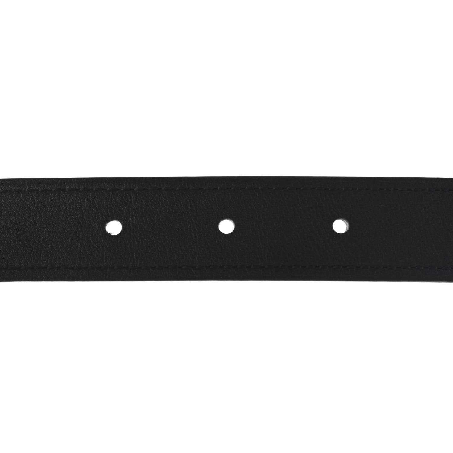 Hermes Swift Epsom 24mm Belt Strap 80 Black Gold 4 of 5