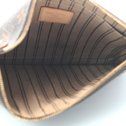 Louis Vuitton Monogram Neverfull MM GM Pochette 5 of 11