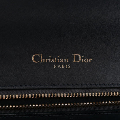 Christian Dior Metallic Patent Micro-Cannage Medium Diorama Flap Bag Pink 6 of 13