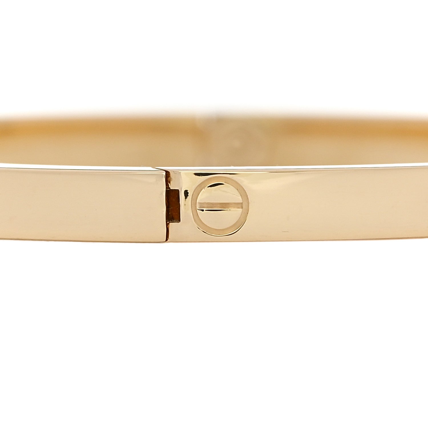Cartier 18K Yellow Gold 6 Diamond Small LOVE Bracelet 16 6 of 9