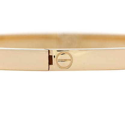 Cartier 18K Yellow Gold 6 Diamond Small LOVE Bracelet 16 6 of 9