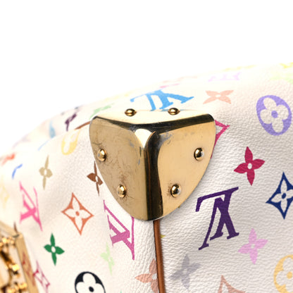 Louis Vuitton Monogram Multicolor Speedy 30 White 9 of 18