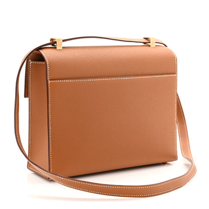 Hermes Epsom Verrou 21 Gold 3 of 11