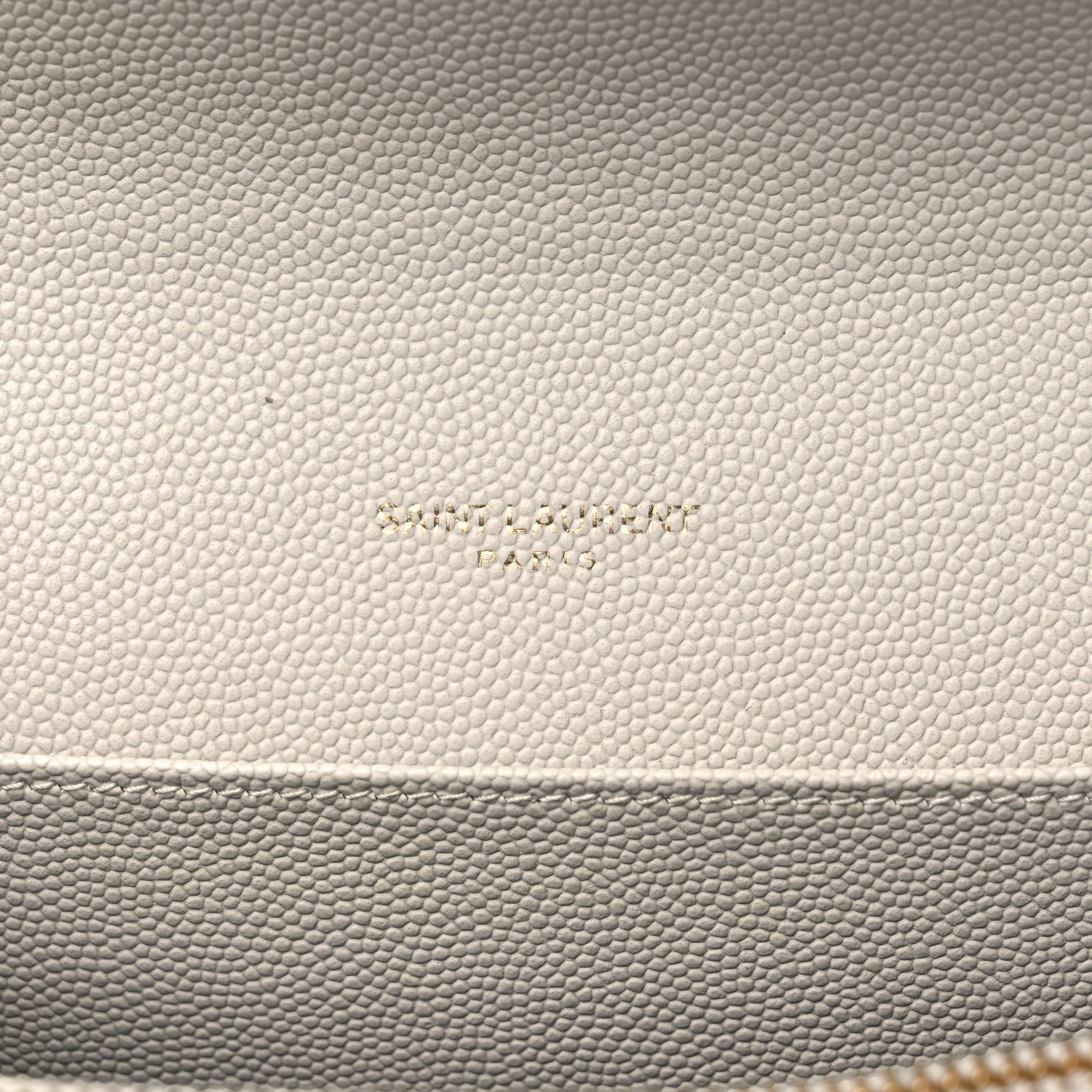 Saint Laurent Grain de Poudre Mini Uptown Crossbody Bag Crema Soft 6 of 12