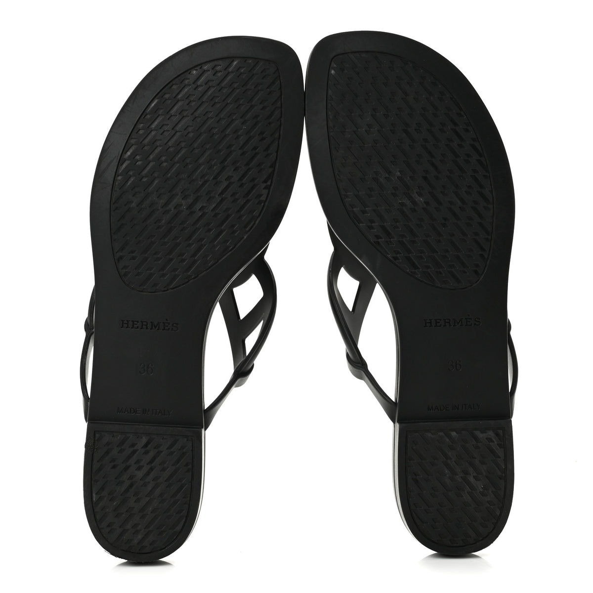 Rubber Womens Egerie Sandals 36 Black