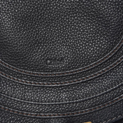 Chloe Calfskin Medium Marcie Round Crossbody Bag Black 6 of 11