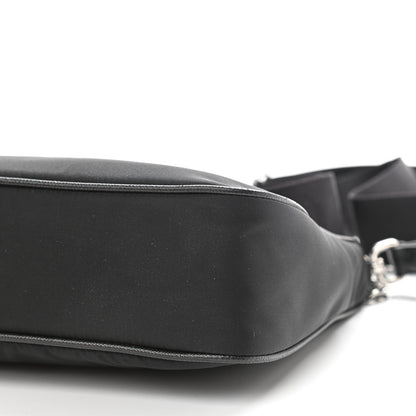 Prada Nylon Re-Edition 2005 Shoulder Bag Black 9 of 10