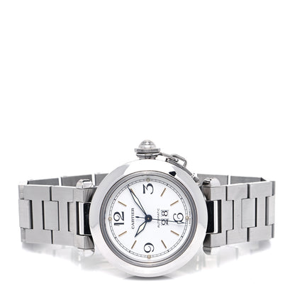 Cartier Stainless Steel 35mm Pasha C Big Date Automatic Watch 2 of 5