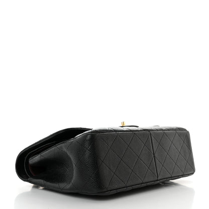 Chanel Caviar Quilted Jumbo Double Flap Black 4 of 11
