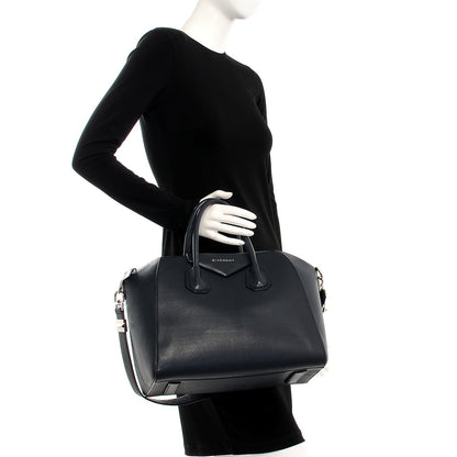 Givenchy Sugar Goatskin Medium Antigona Navy 3 of 18