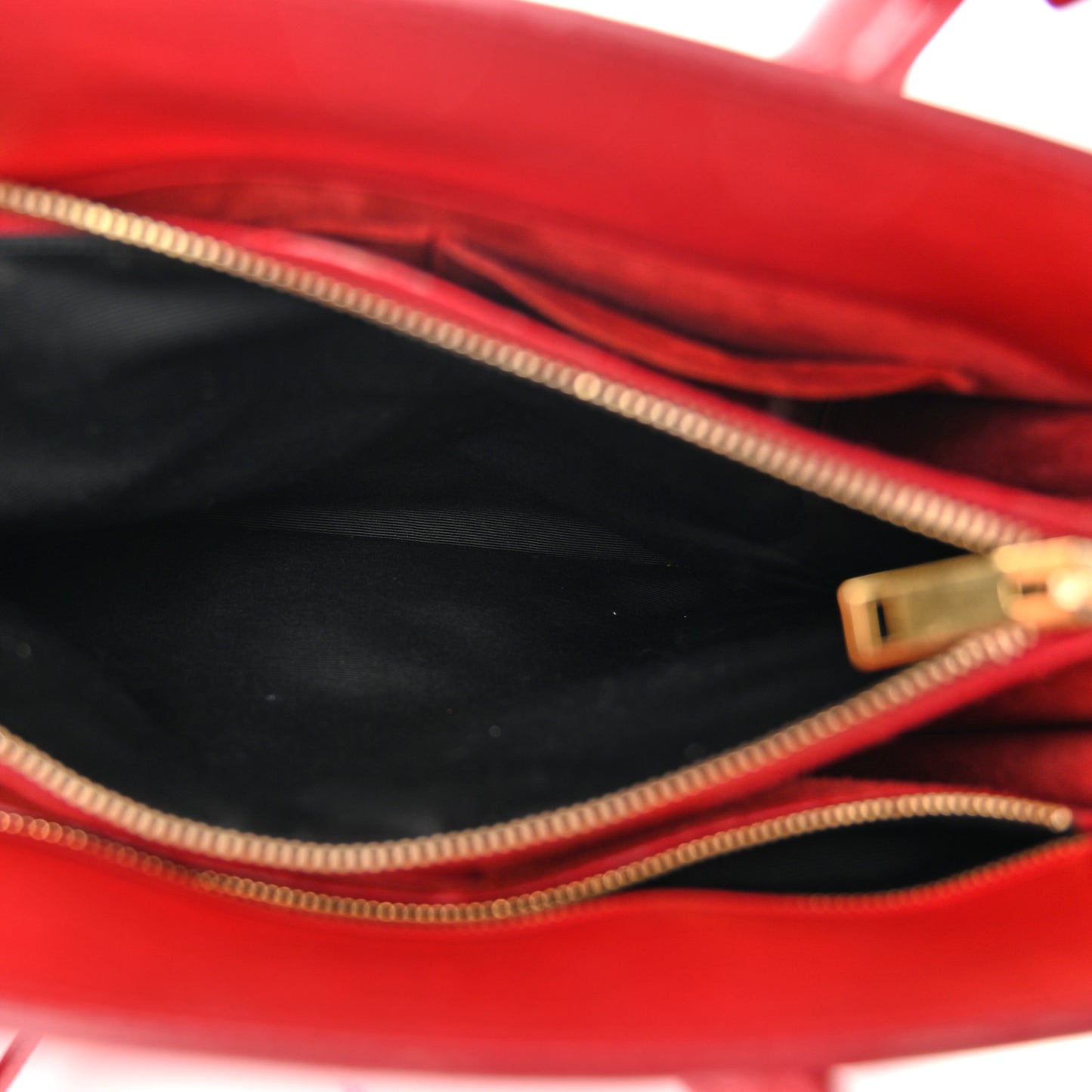 Calfskin Small Sac De Jour Vermillion