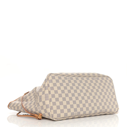 Louis Vuitton Damier Azur Neo Neverfull GM Rose Ballerine 5 of 19