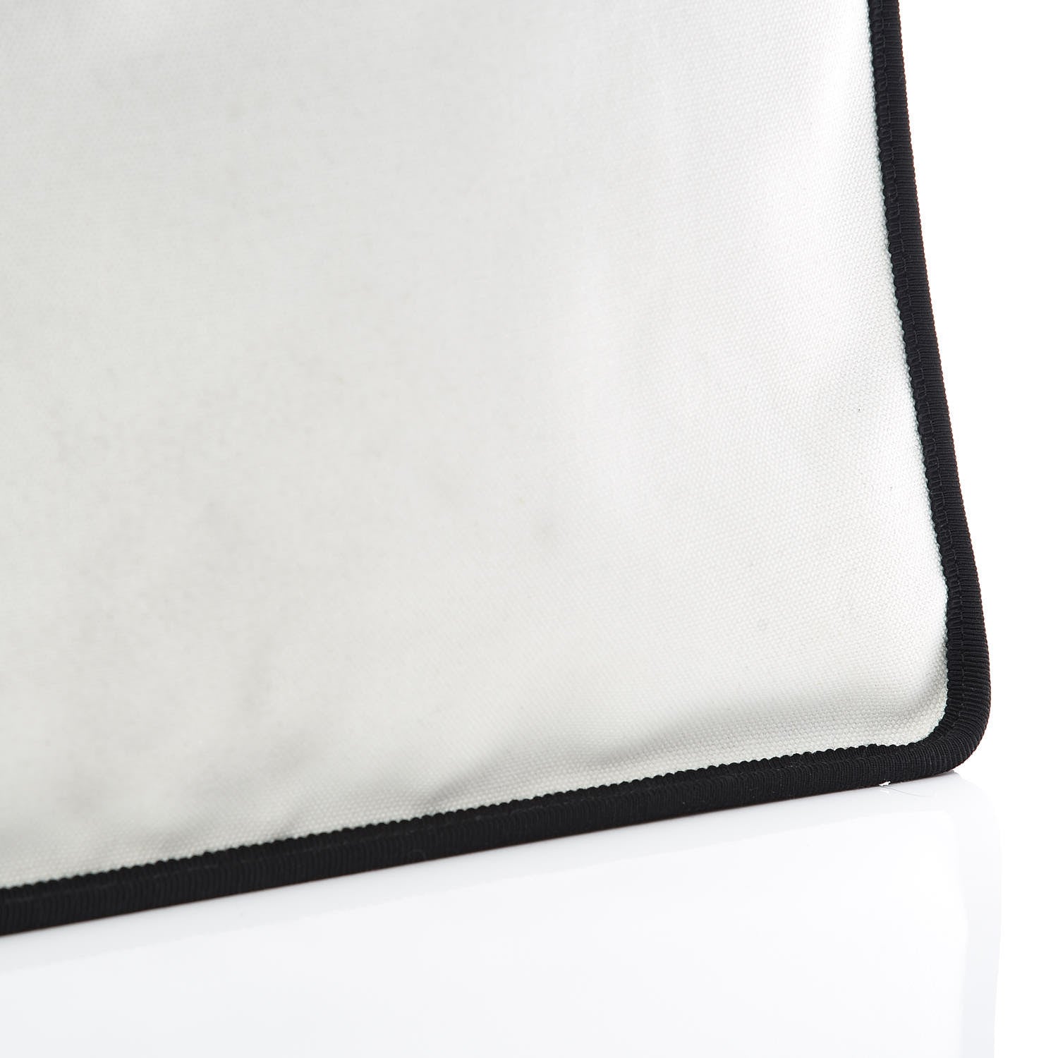 Chanel Canvas Calfskin Large Let's Demonstrate Tote White Black 13 of 13