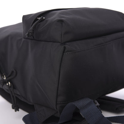 Balenciaga Sport Nylon Logo Embroidered S Wheel Backpack Black White 5 of 8