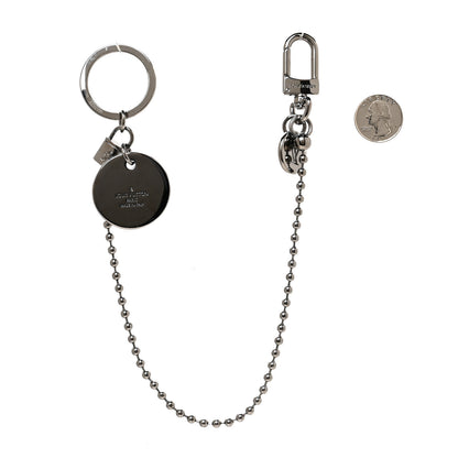 Louis Vuitton Calfskin Monogram Eclipse ID Pocket Key Chain Bag Charm and Key Holder 2 of 4