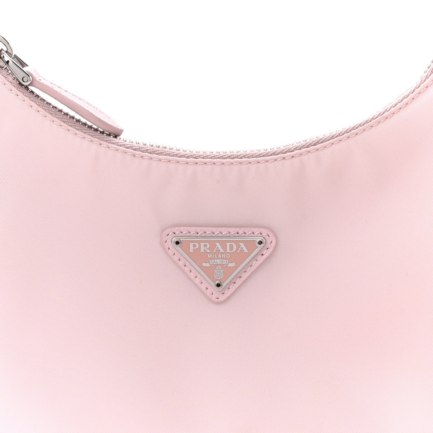 Prada Re-Nylon Saffiano Mini Re-Edition 2005 Bag Alabastro 8 of 13