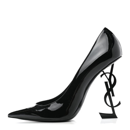 Saint Laurent Patent Opyum 110 Pumps 39 Black 1 of 8