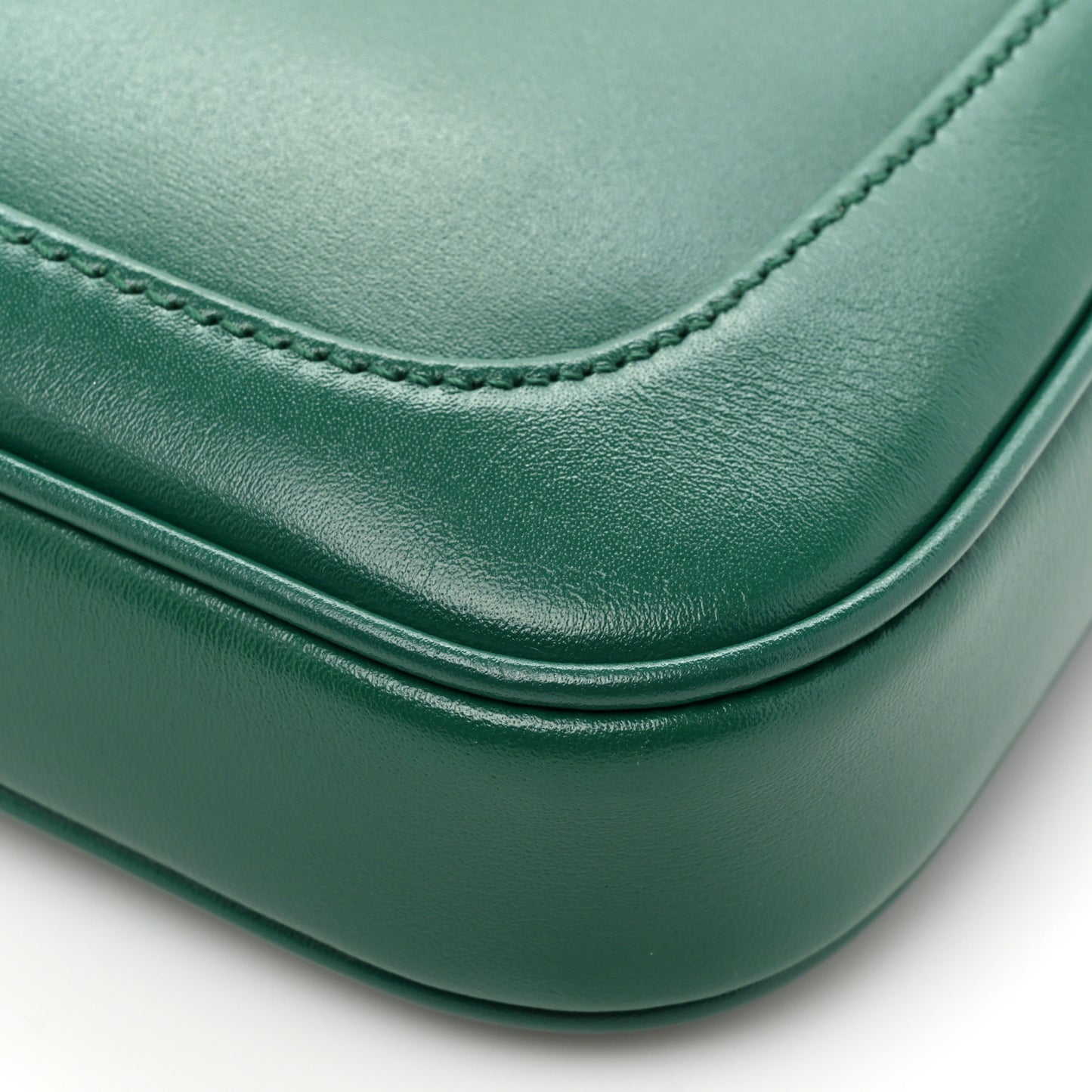 Boarded Dyana Lux Calfskin Mini Jackie 1961 Hobo Emerald